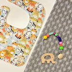 Gift Box - Blanket, Bib & Silicone Teether