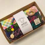Gift Box - Blanket, Bib & Silicone Teether