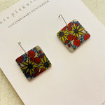 Aluminium Original Art Earrings