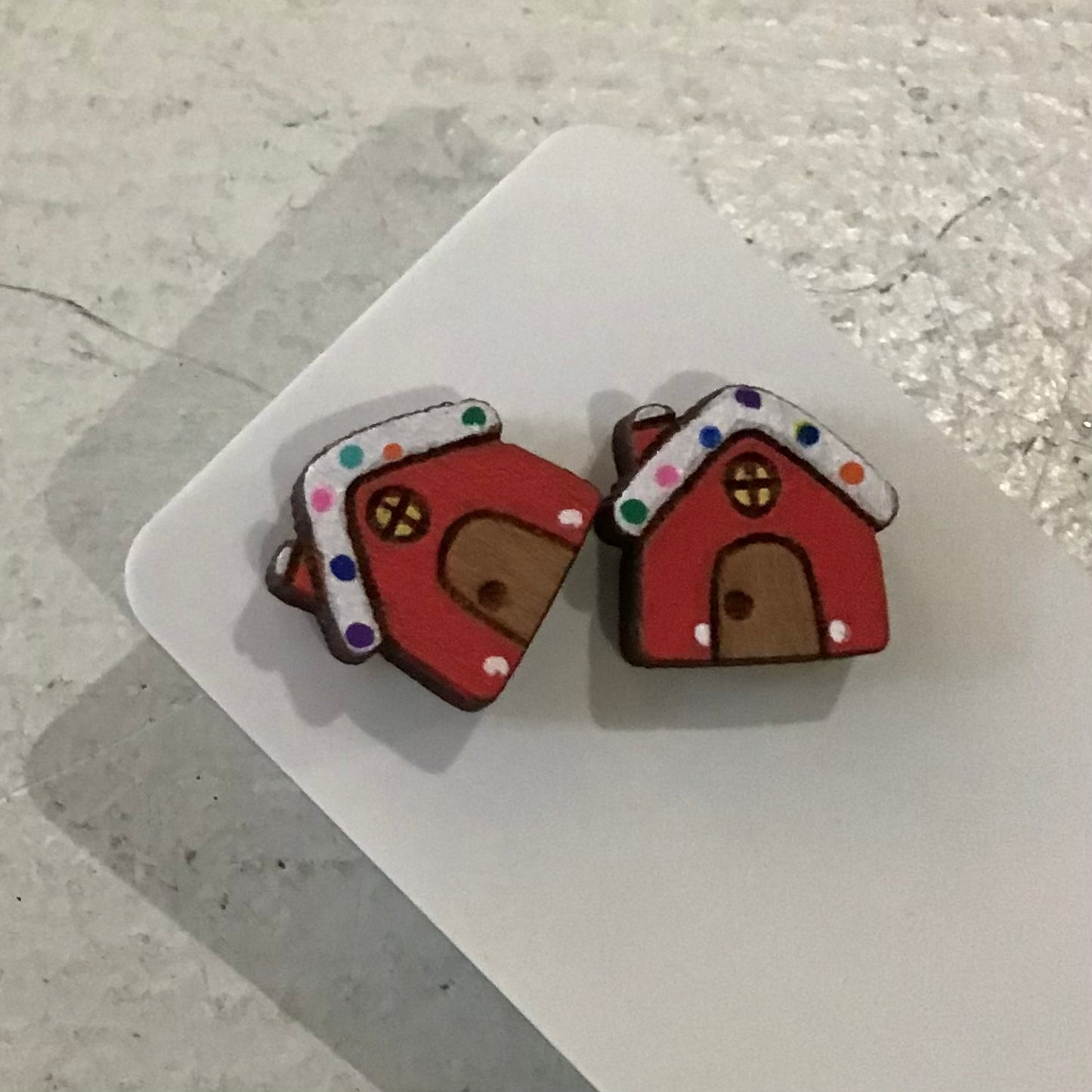Novelty Studs Earrings - Christmas