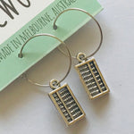 Novelty Charm Hoop Earrings