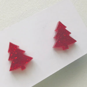 Novelty Studs Earrings - Christmas