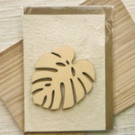 Seed cards with various wooden art