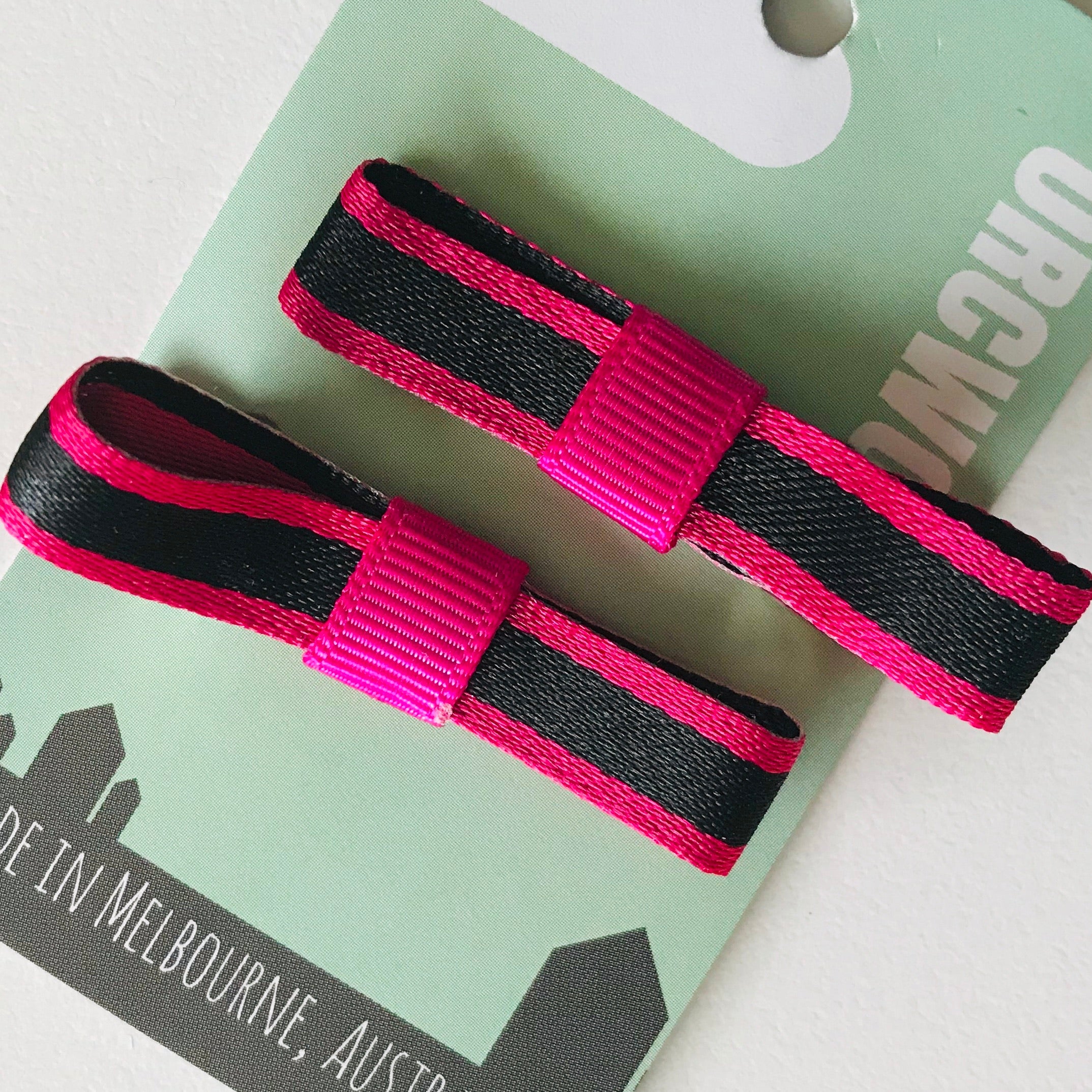 Handmade Ribbon Bow Hairclips