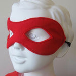 Superhero Dress Up Capes, Masks & Cuffs - RED