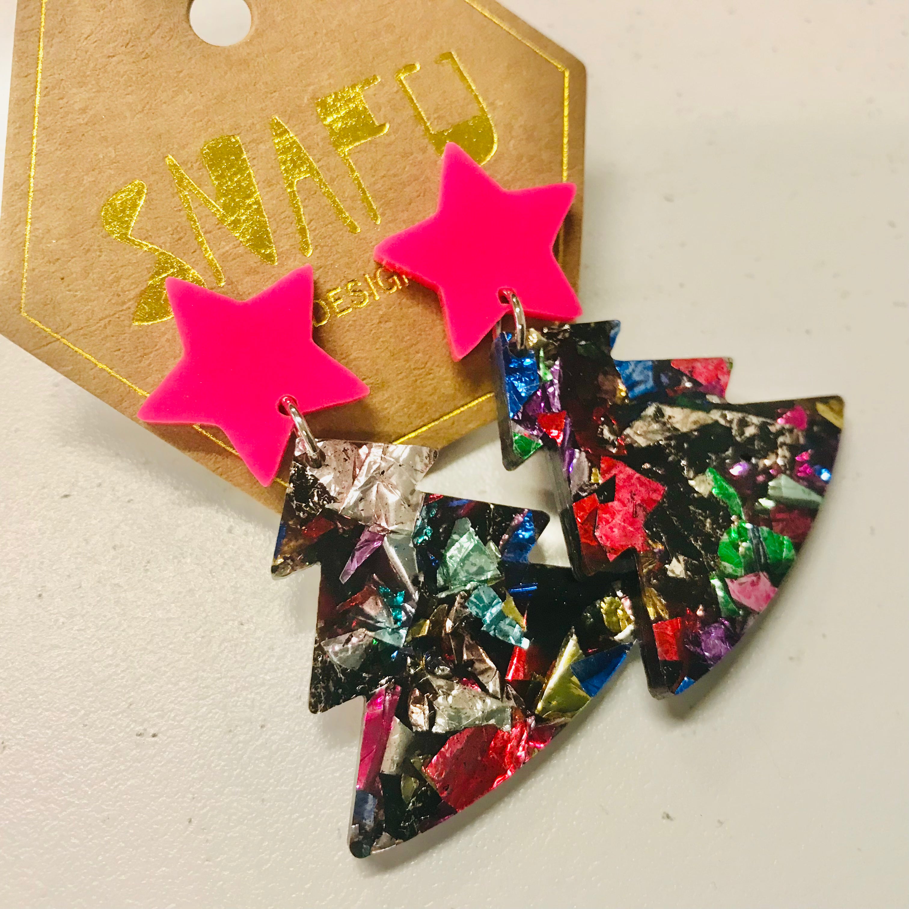 Christmas Tree Stud Earrings