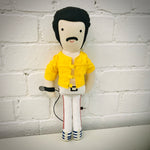 Freddie Mercury from Queen Cloth Doll