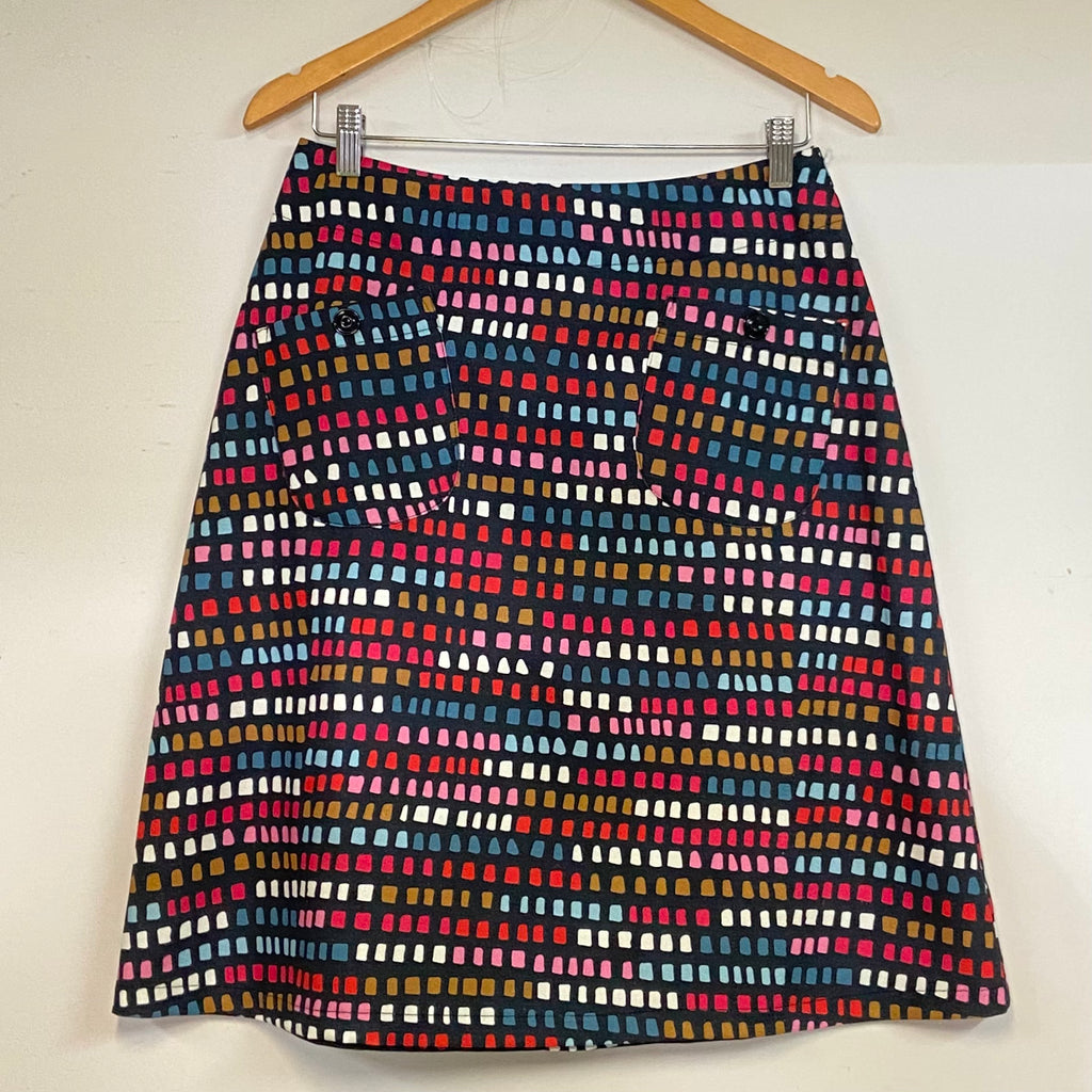 Women's Handmade Pocket Skirt - Pebbles