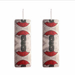 Aluminium Original Art Earrings
