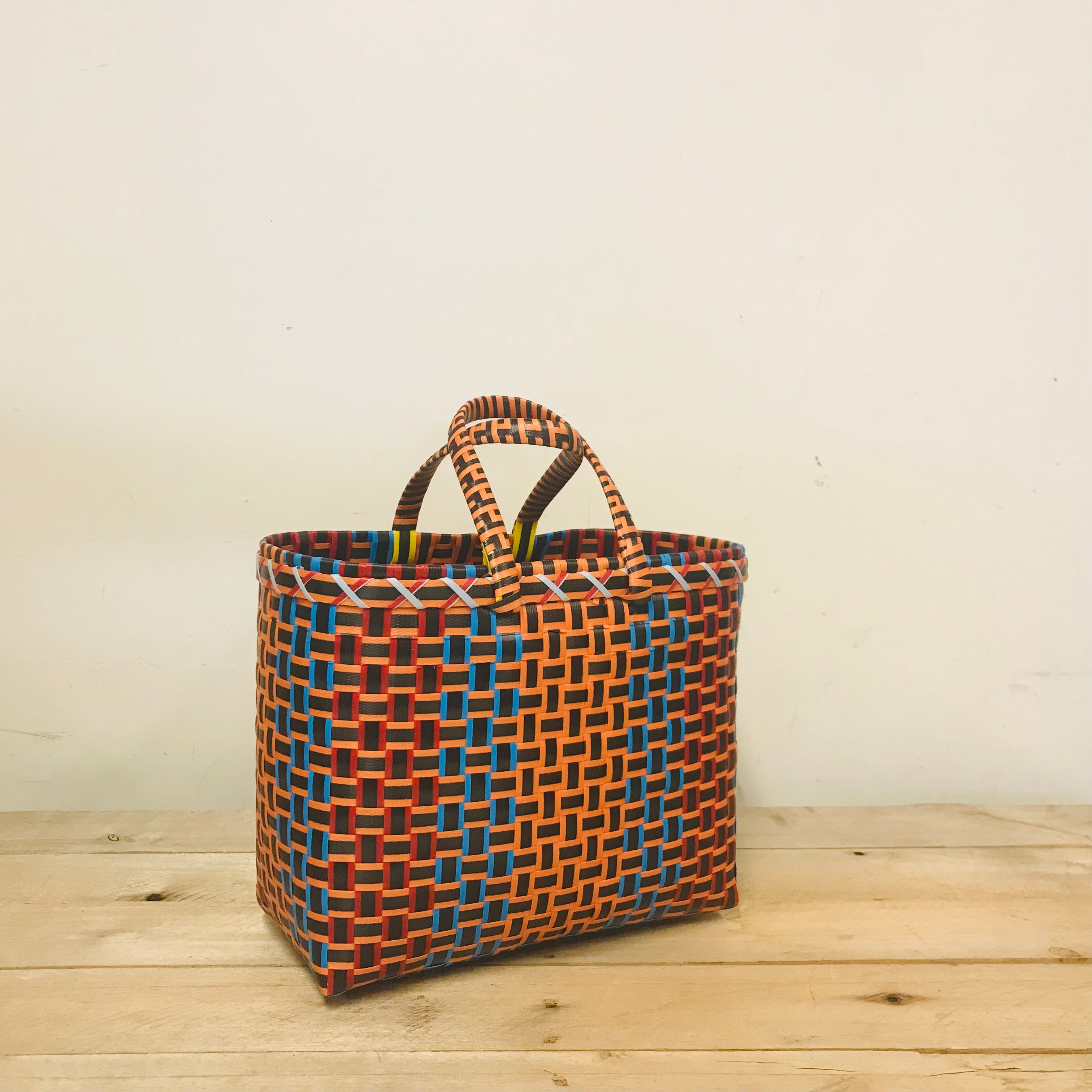Handwoven Pallet Strap Baskets - MARKET