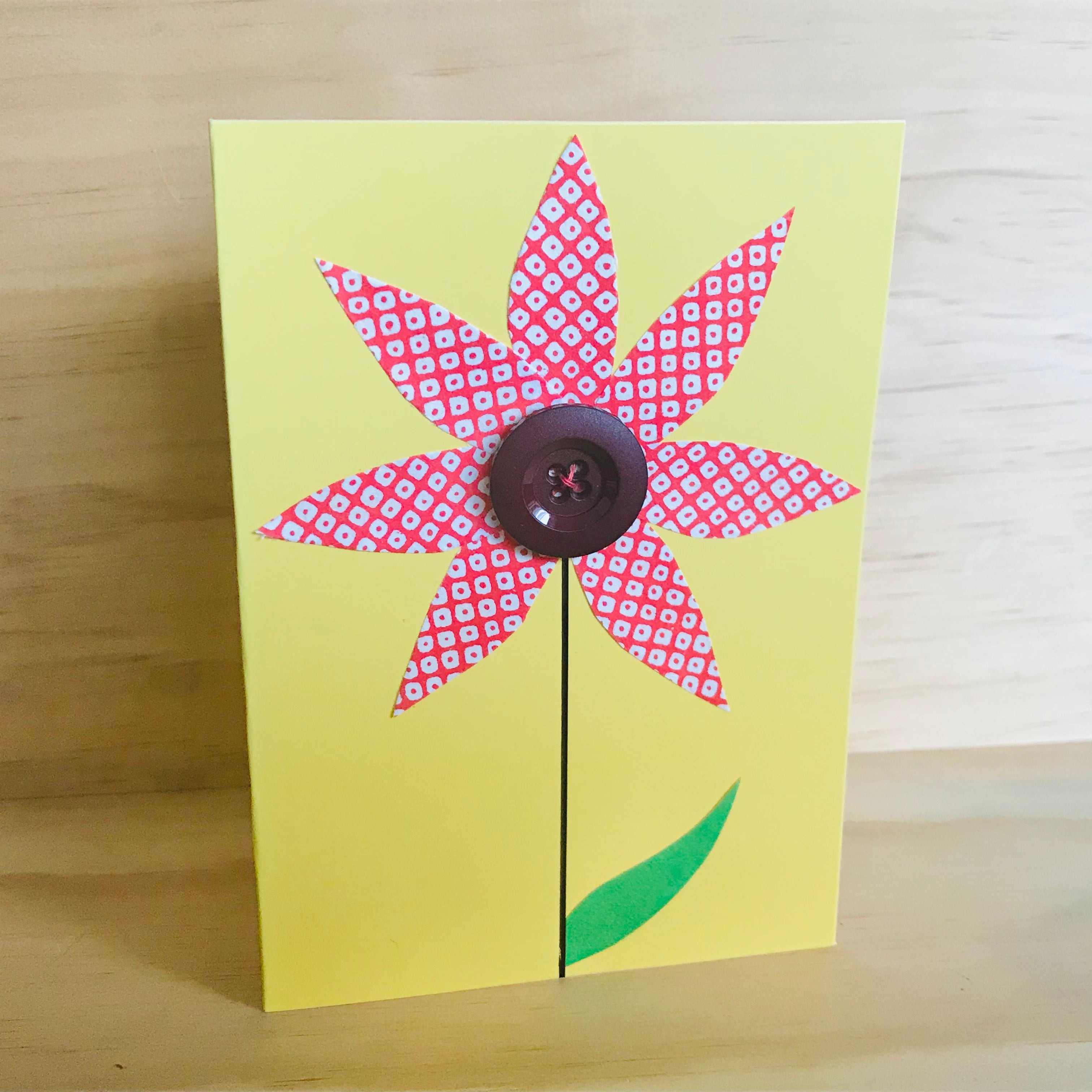 Handmade 3D Flower Greeting Cards