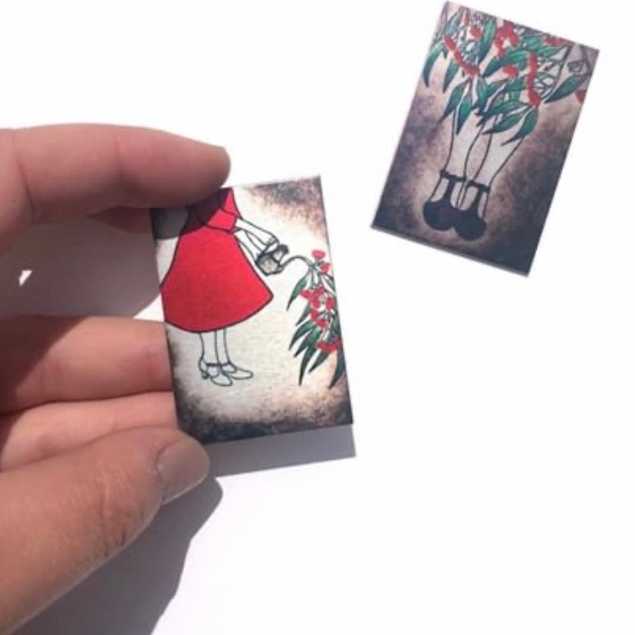 Aluminium Original Art Brooch / Pendant