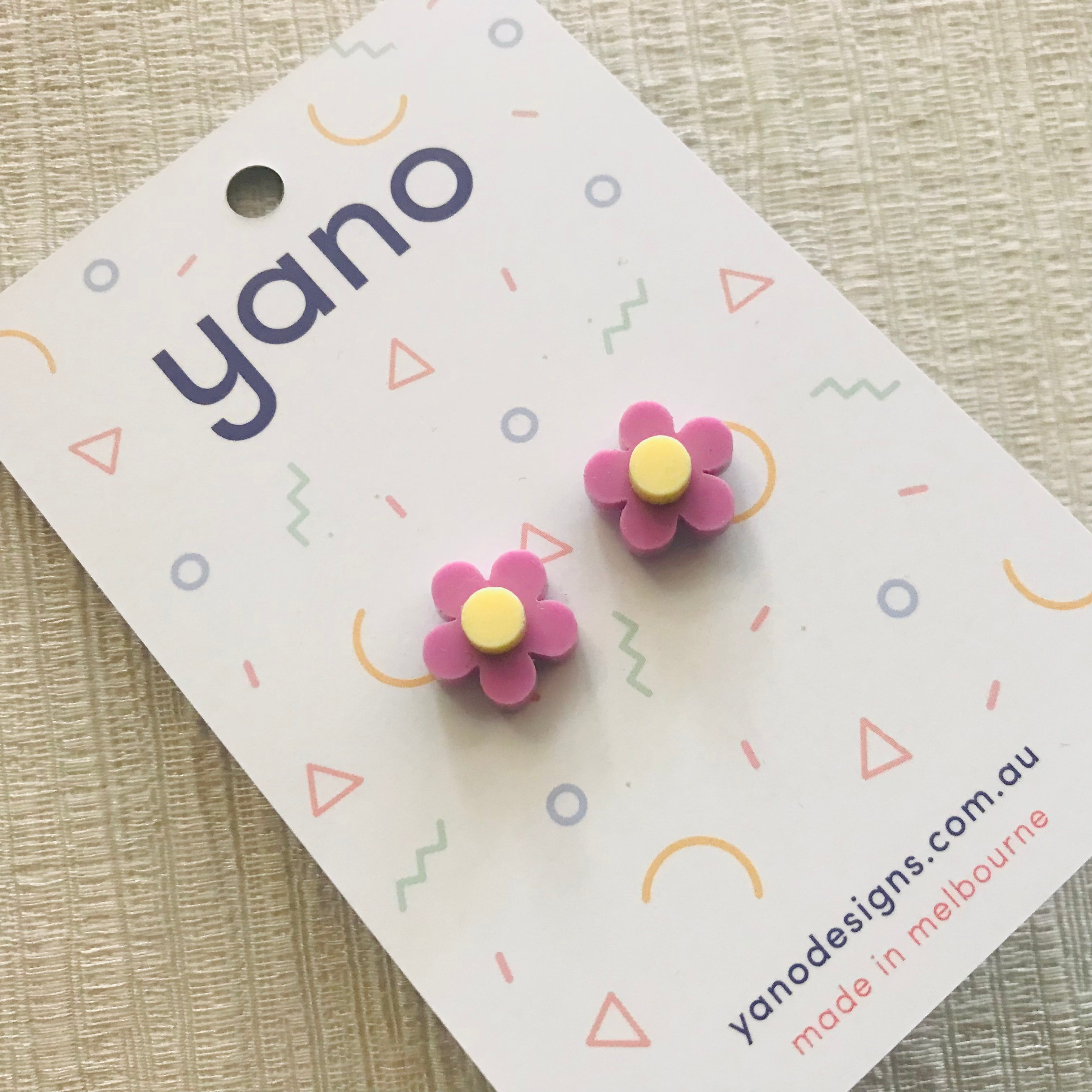 Flower Stud Earrings
