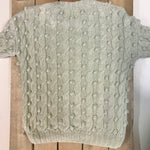 hand-knitted locally - Mint Tween Jumper