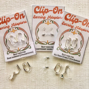 Clip-On Earring Adaptors