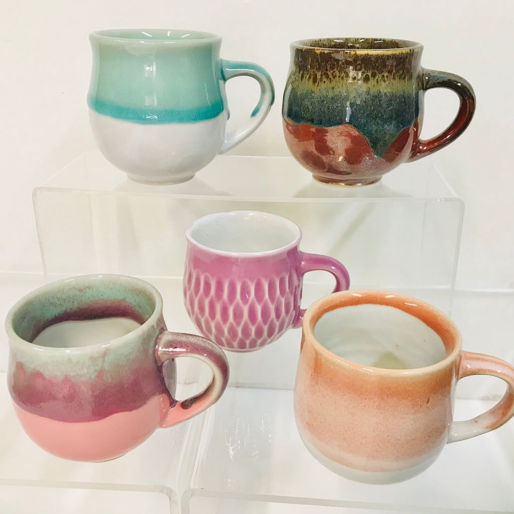 Ceramic Belly Mugs - Small (8oz)