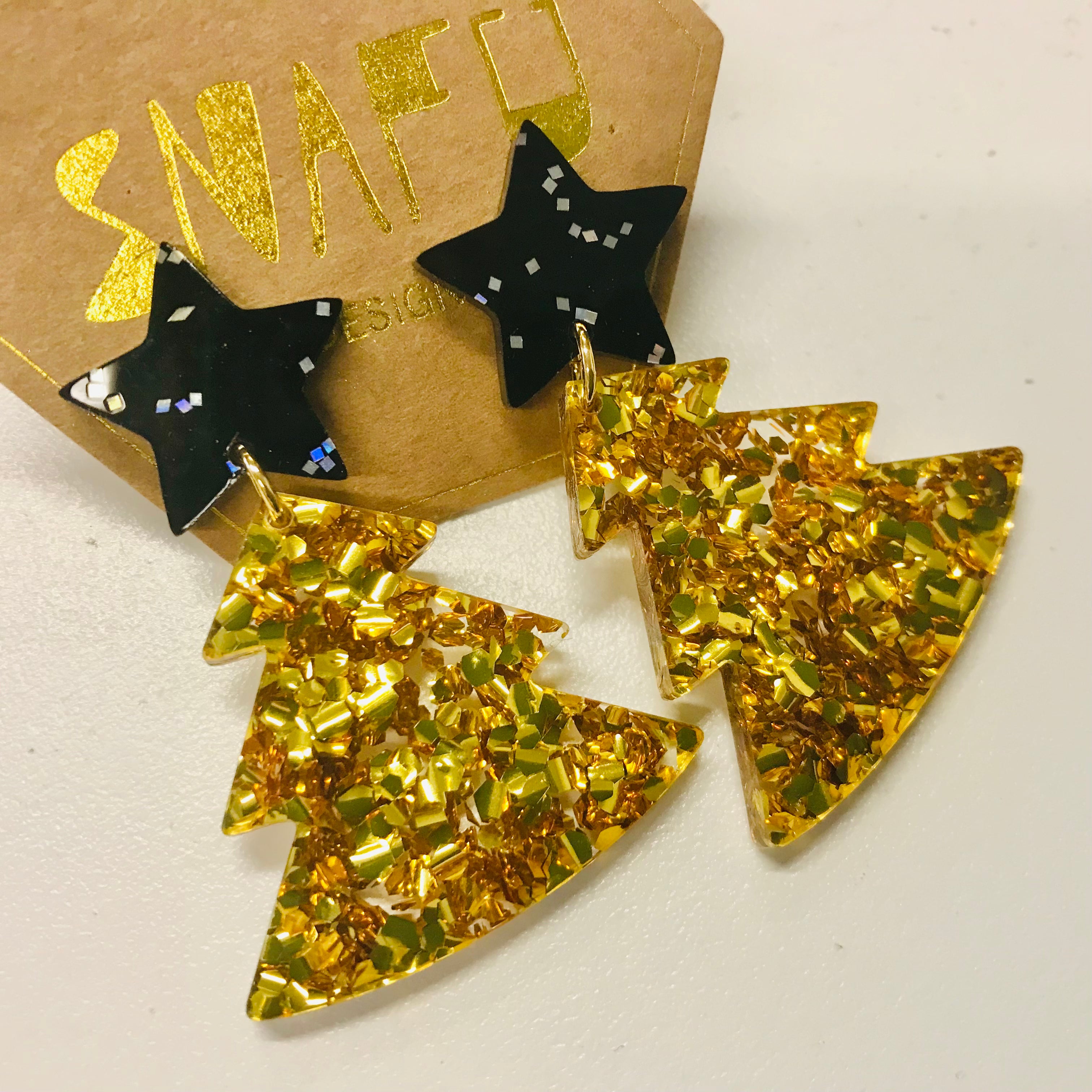 Christmas Tree Stud Earrings