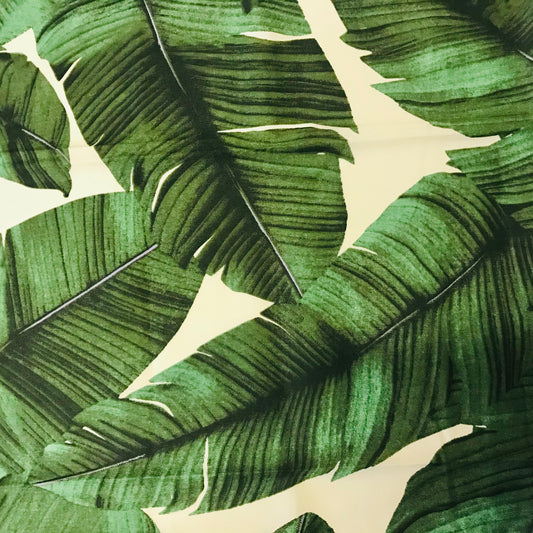 Custom Lamp Shade only - Large Banana Leaves