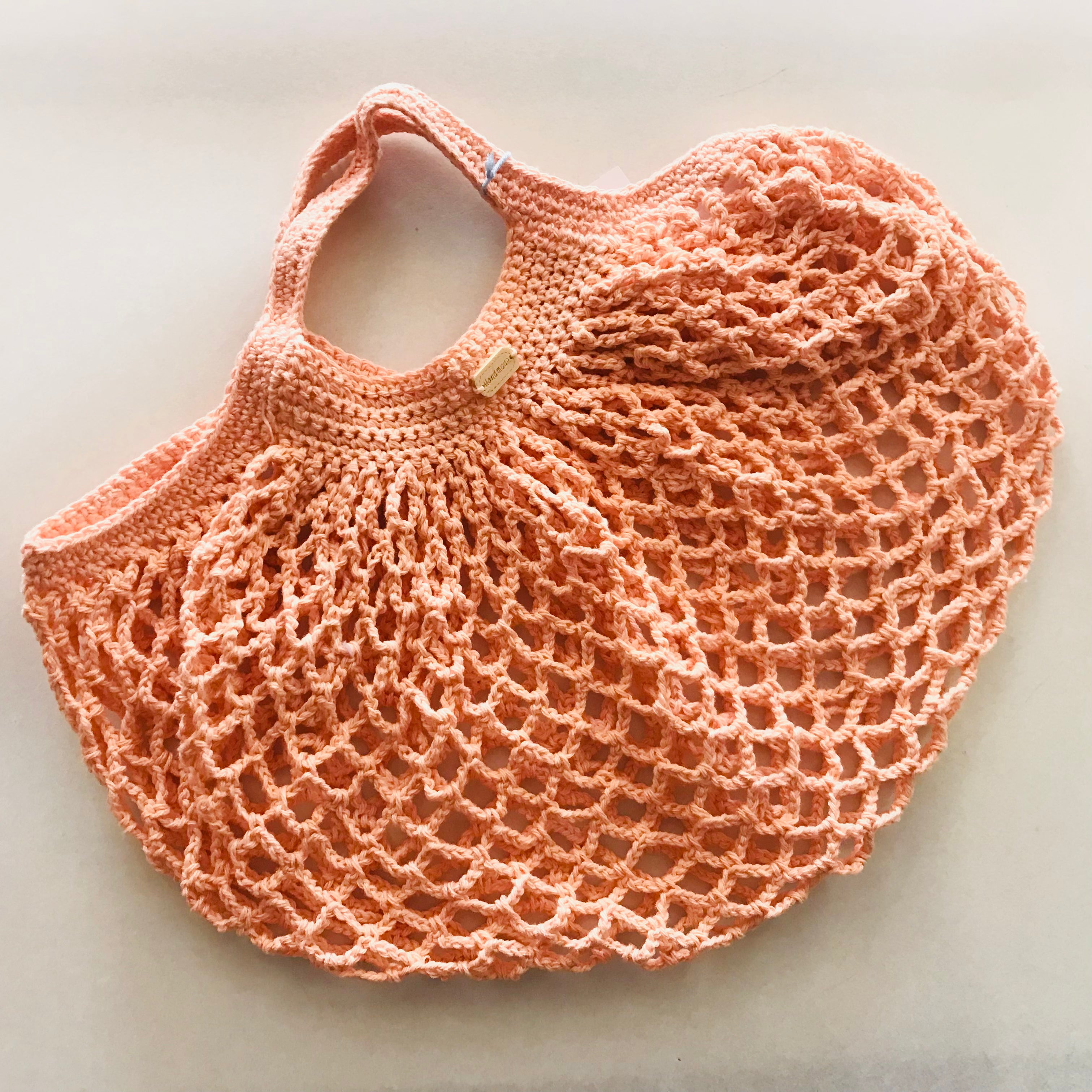 Crochet reusable shopping bags cheap