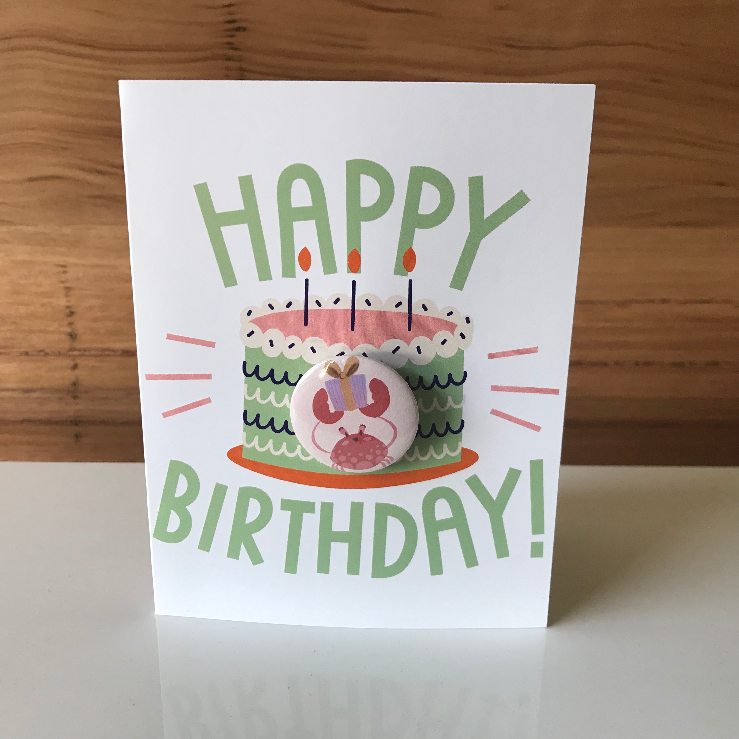 Badge Birthday Cards