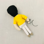 Freddie Mercury from Queen Cloth Doll