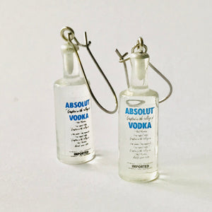 Vodka Bottle Hook Earrings