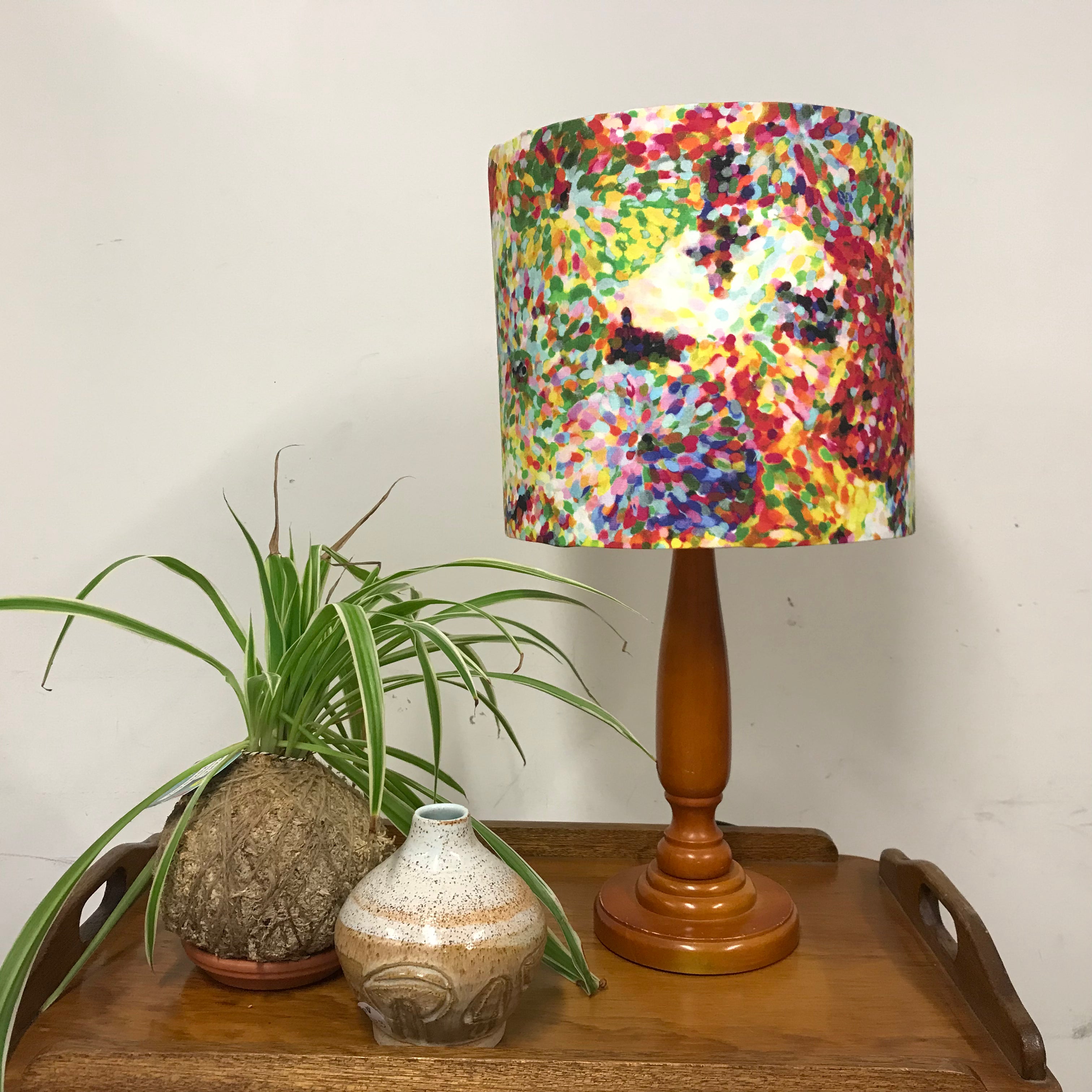 Custom Lamp Shade only - Impressionist Floral