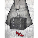 Original Art Print Blank Greeting Cards - individual