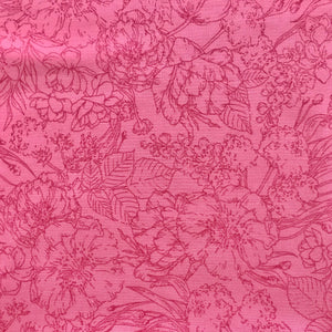Custom Lamp Shade only - Rose Sketch