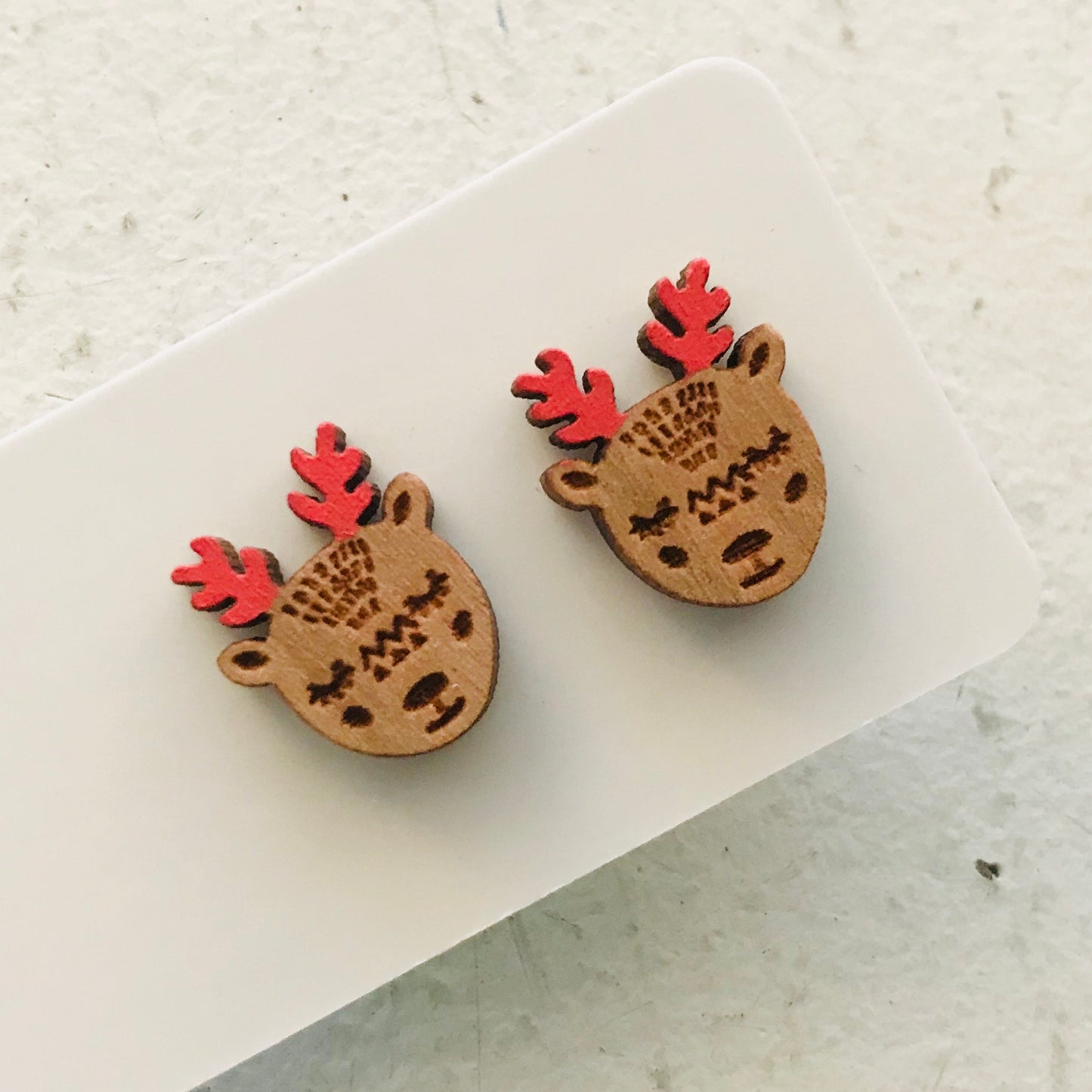 Novelty Studs Earrings - Christmas