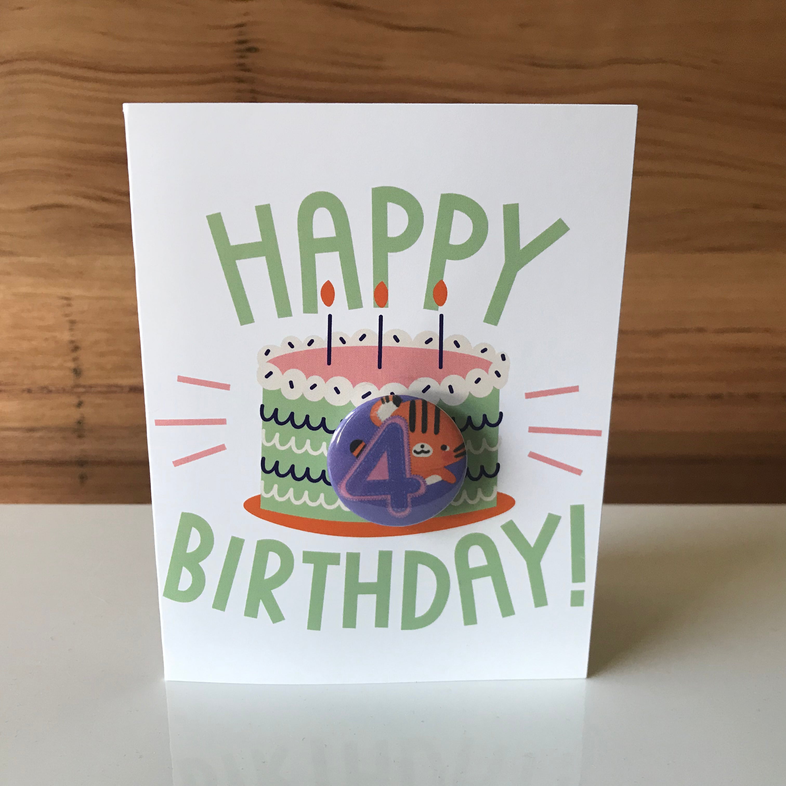 Badge Birthday Cards