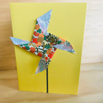 Handmade 3D Pin-Wheel Greeting Cards