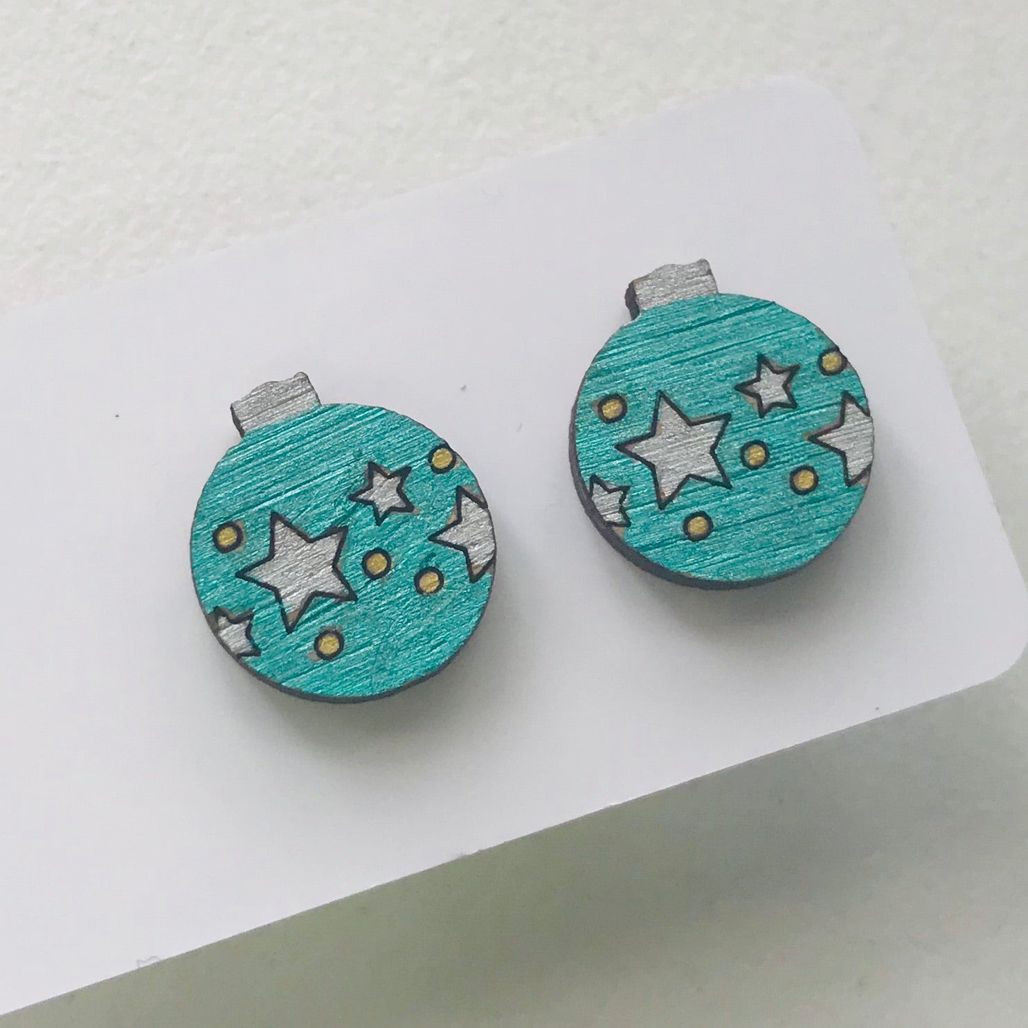 Novelty Studs Earrings - Christmas