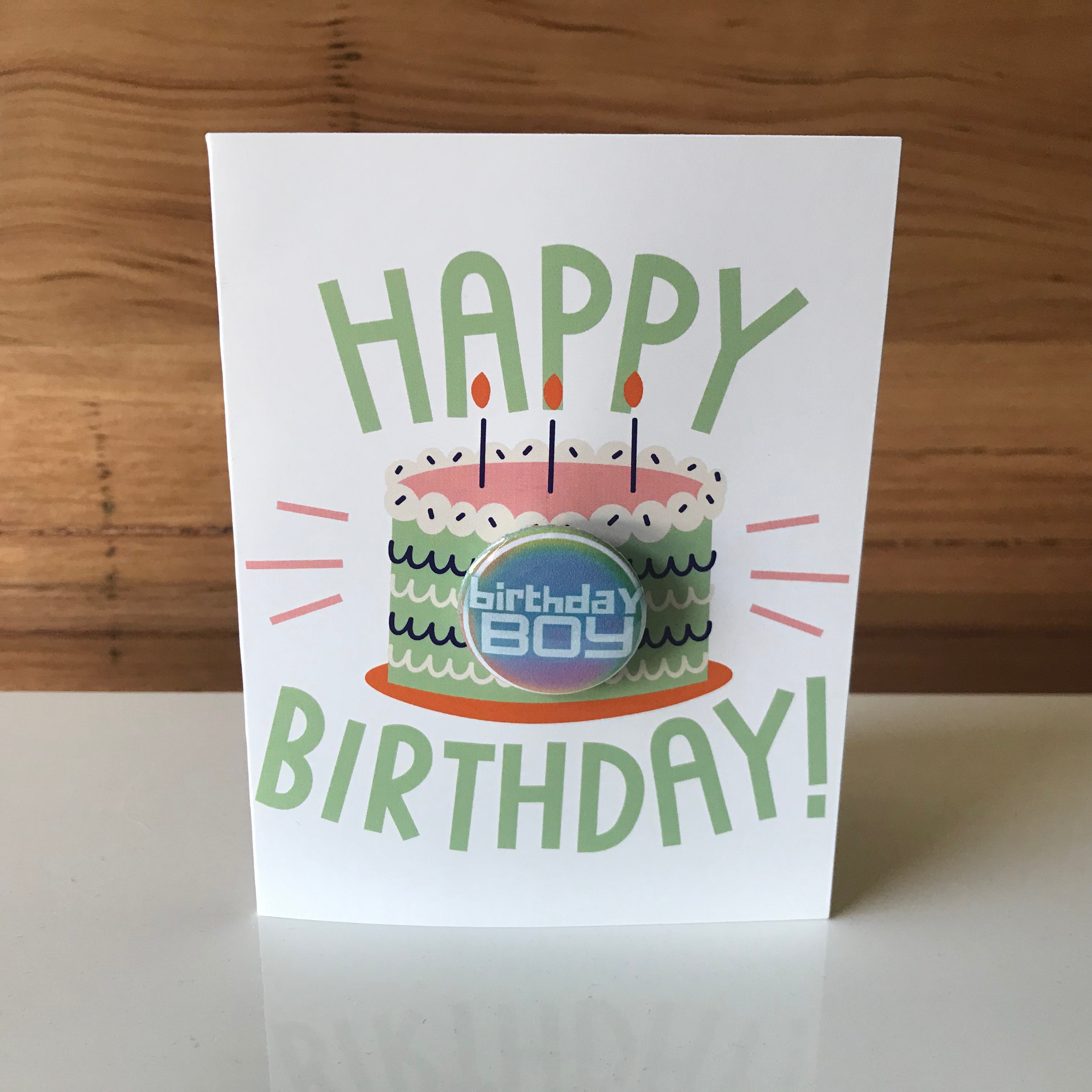 Badge Birthday Cards