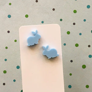Novelty Studs Earrings - Graphic Acrylic