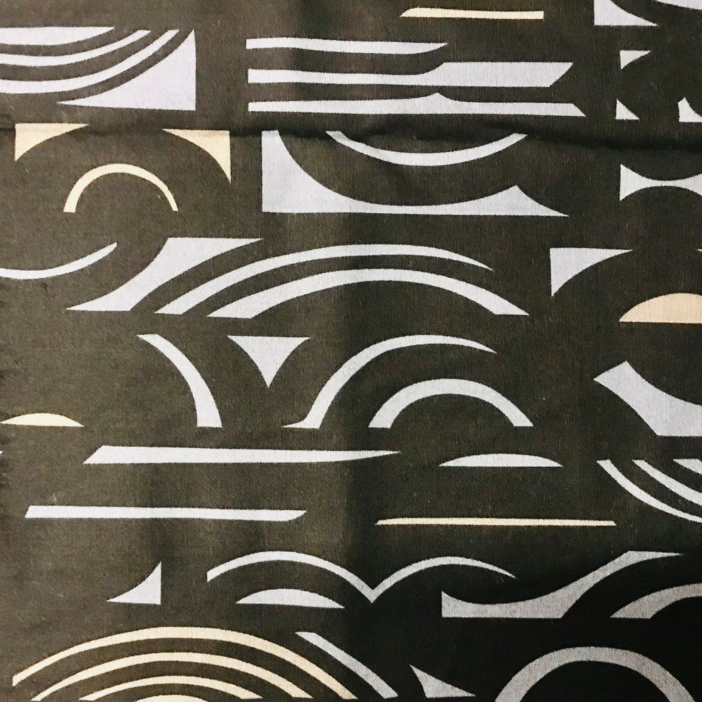 Custom Lamp Shade only - Abstract Screen: Charcoal