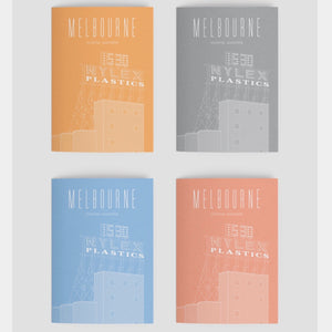 Melbourne Landmark Art Print Greeting Cards