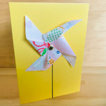 Handmade 3D Pin-Wheel Greeting Cards