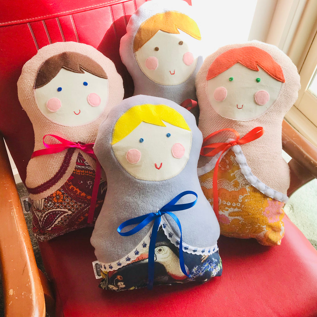 Babooshka Handmade OOAK Cushion Dolls
