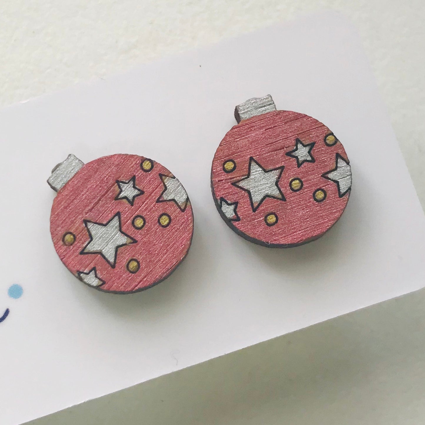 Novelty Studs Earrings - Christmas