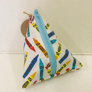Triangular Zip Pouch