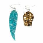 Gumnut and Leaf Odd Earrings