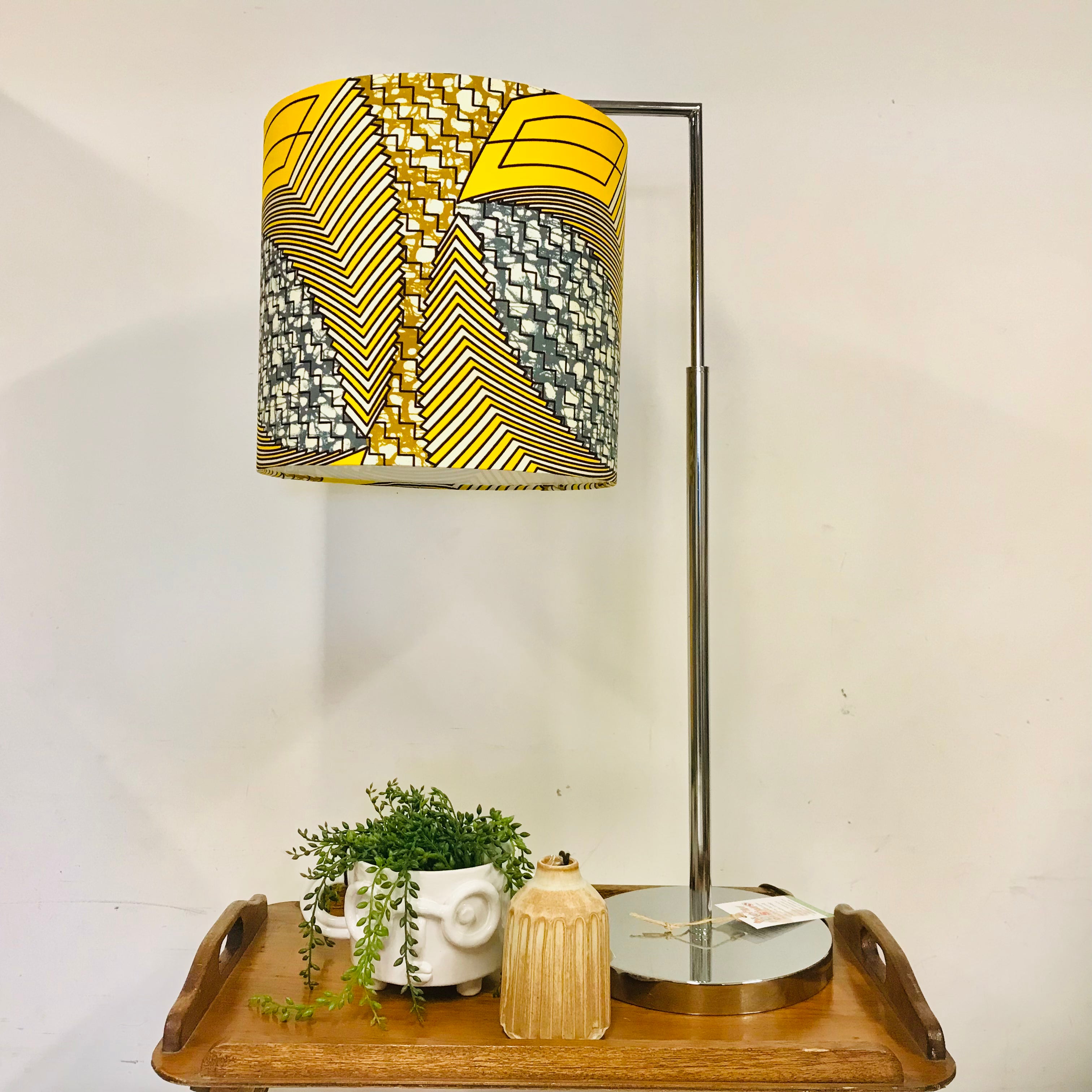 Custom Lamp Shade only - African Wax Yellow