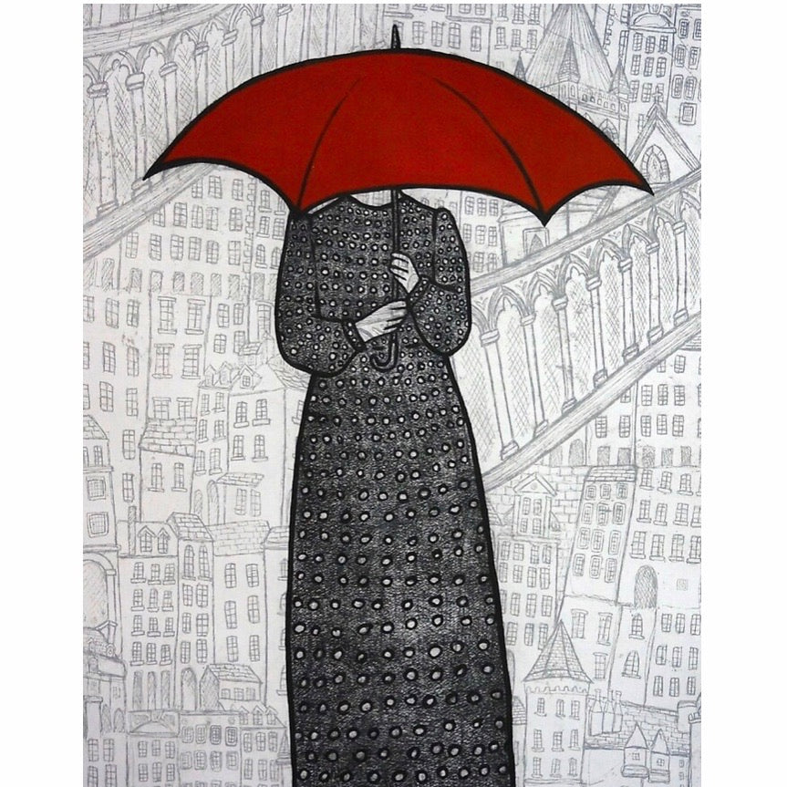 Original Art Print Blank Greeting Cards - individual