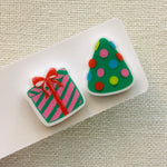 Novelty Studs Earrings - Christmas