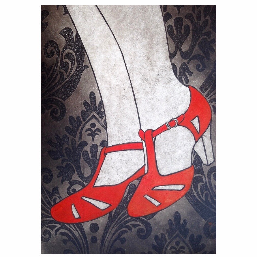 Original Art Print Blank Greeting Cards - individual