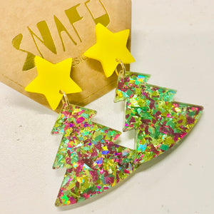 Christmas Tree Stud Earrings