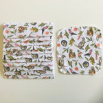 No Waste Reusable Baby Wipes  - pack of 12