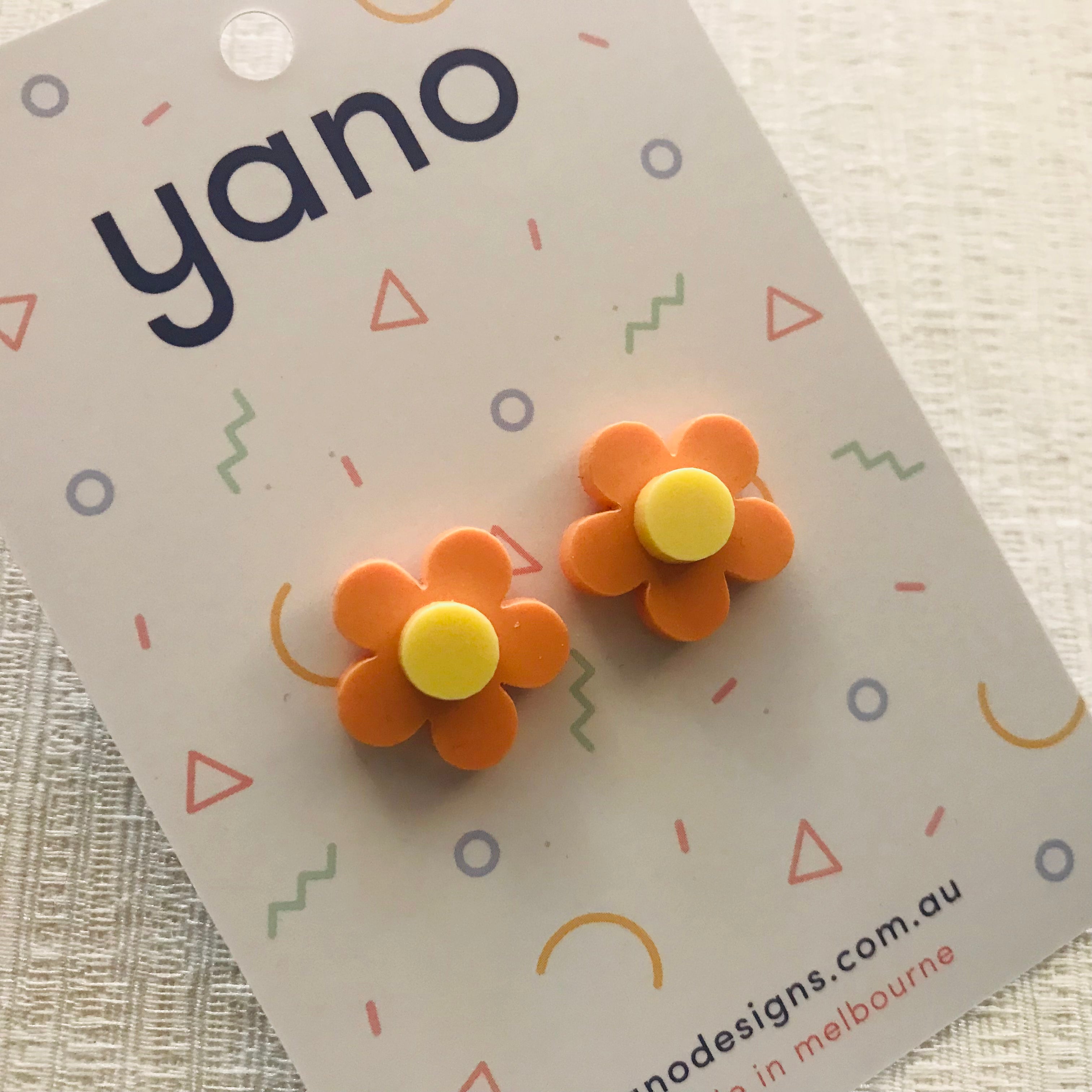 Flower Stud Earrings