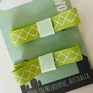 Handmade Ribbon Bow Hairclips